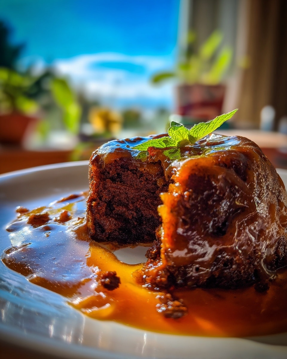 Sticky Toffee Pudding with Toffee Sauce Recipe - Recipe Image