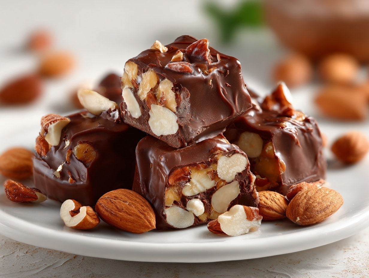 Rocky Road Chocolate Bark Recipe - Recipe Image