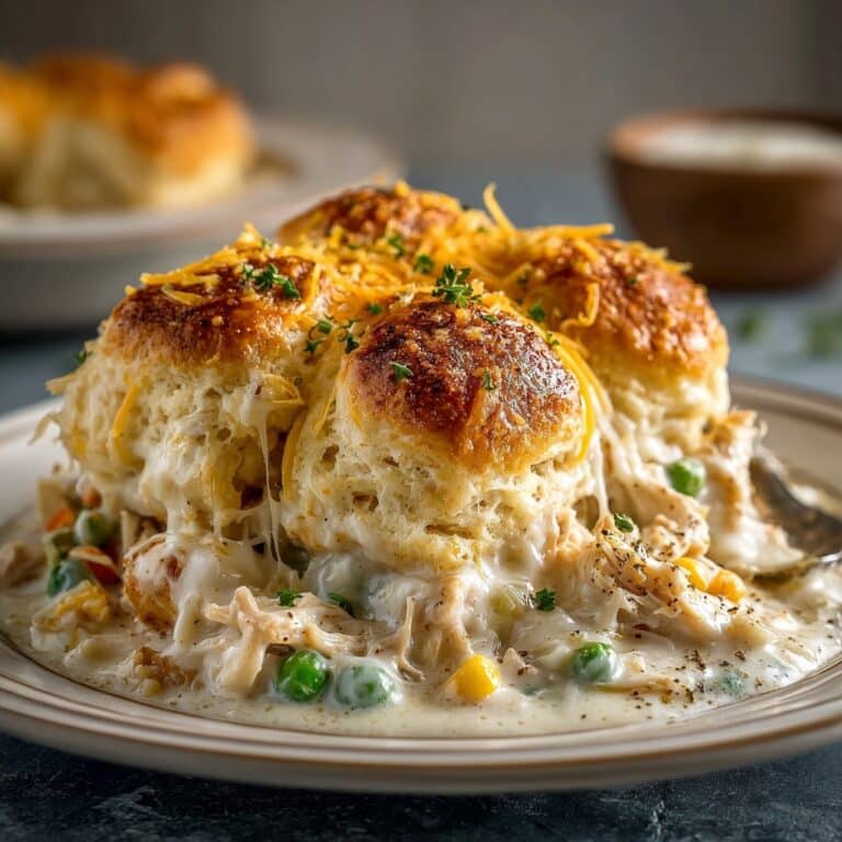 Skillet Puff Pastry Chicken Pot Pie Recipe