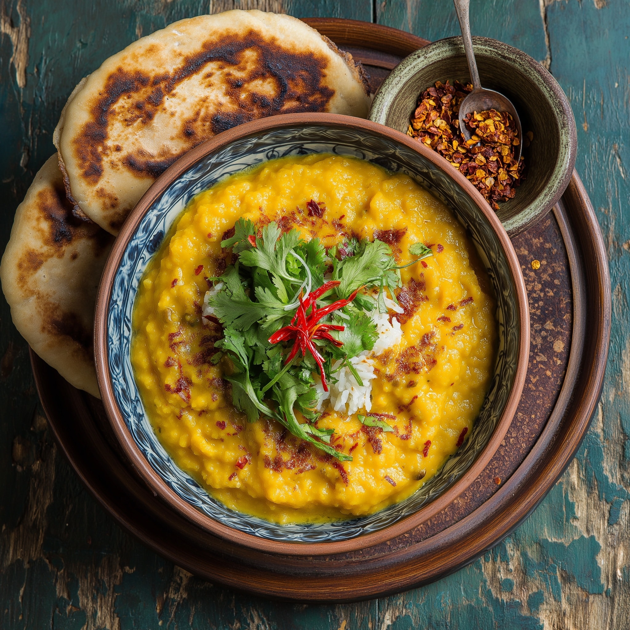One-Pan Coconut Lentil Dhal Recipe - Recipe Image