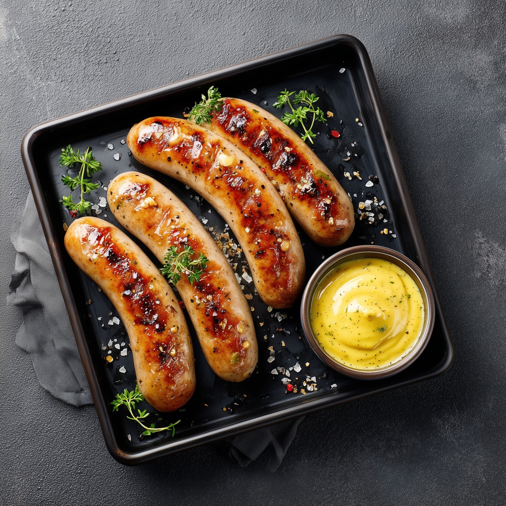 Air Fryer Brats Recipe - Recipe Image