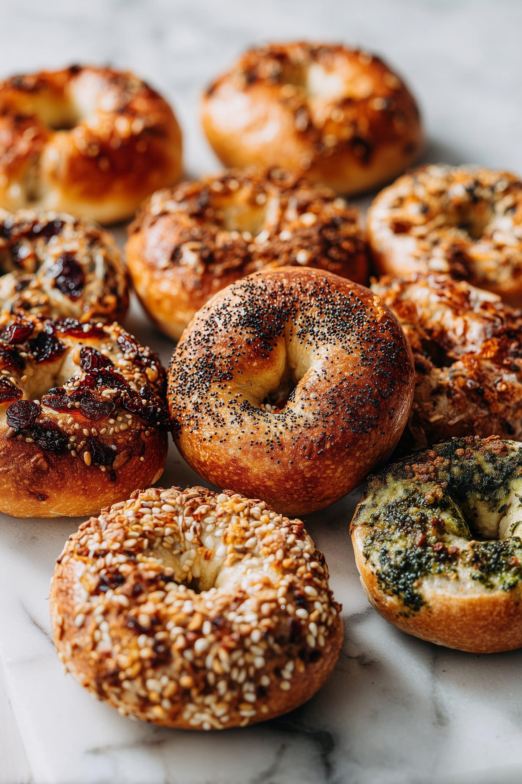 Air Fryer Protein Bagels Recipe - Recipe Image