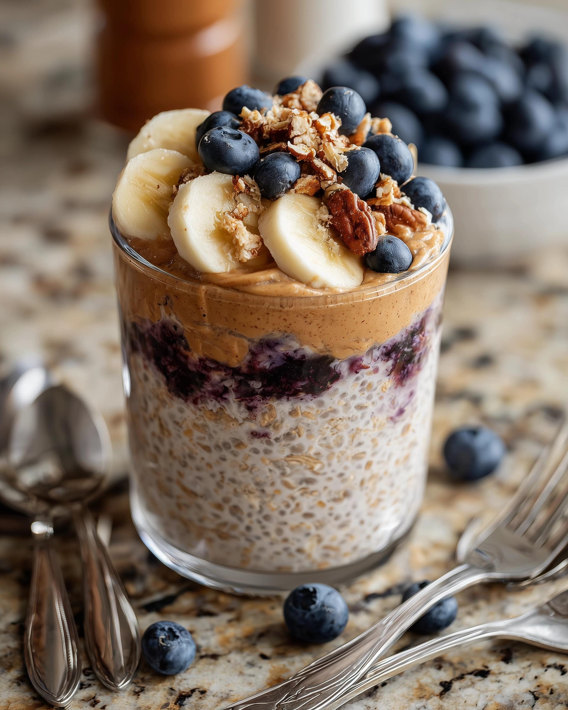 Cinnamon Roll Overnight Oats Recipe - Recipe Image