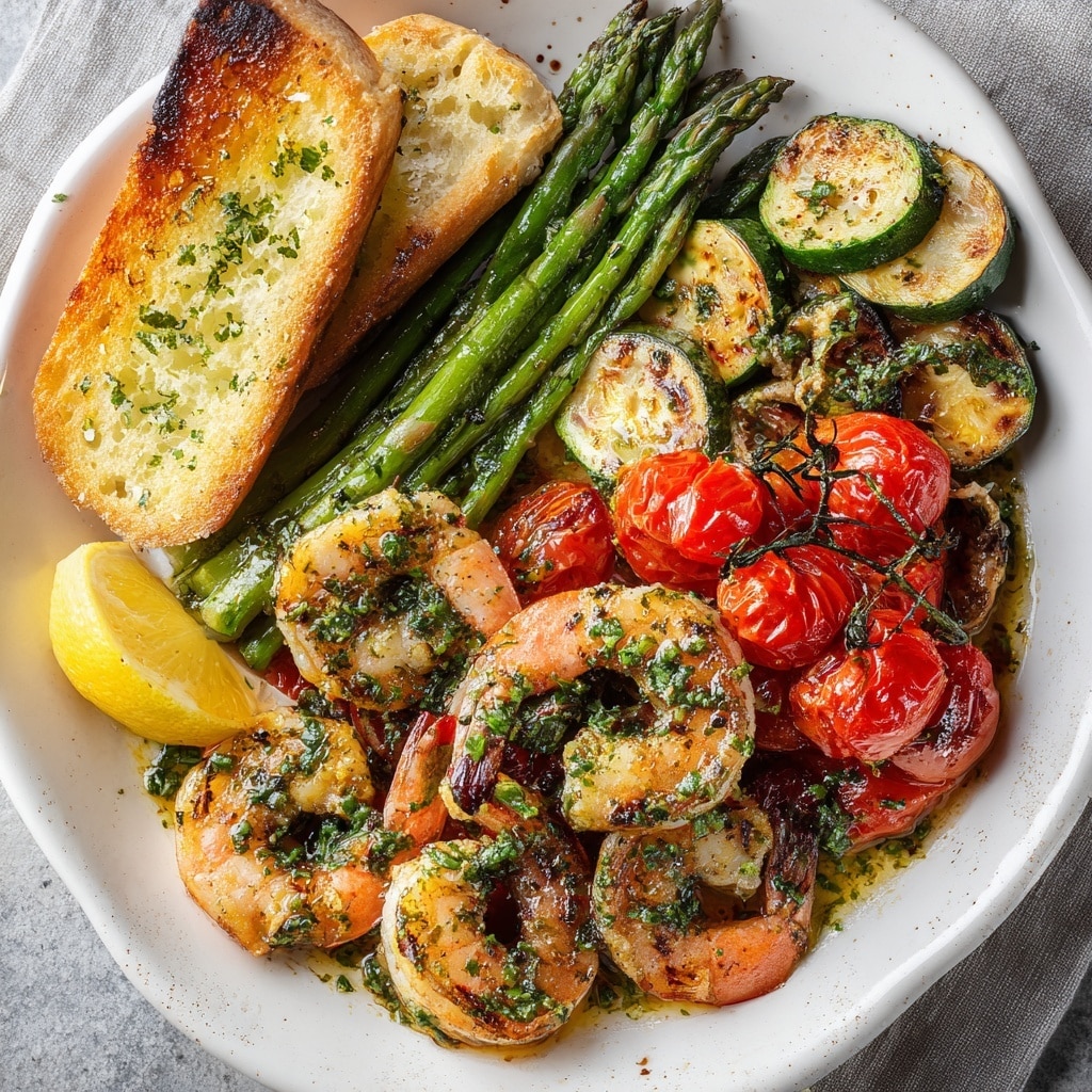 Sautéed Shrimp With Lemon-Caper Dressing Recipe - Recipe Image