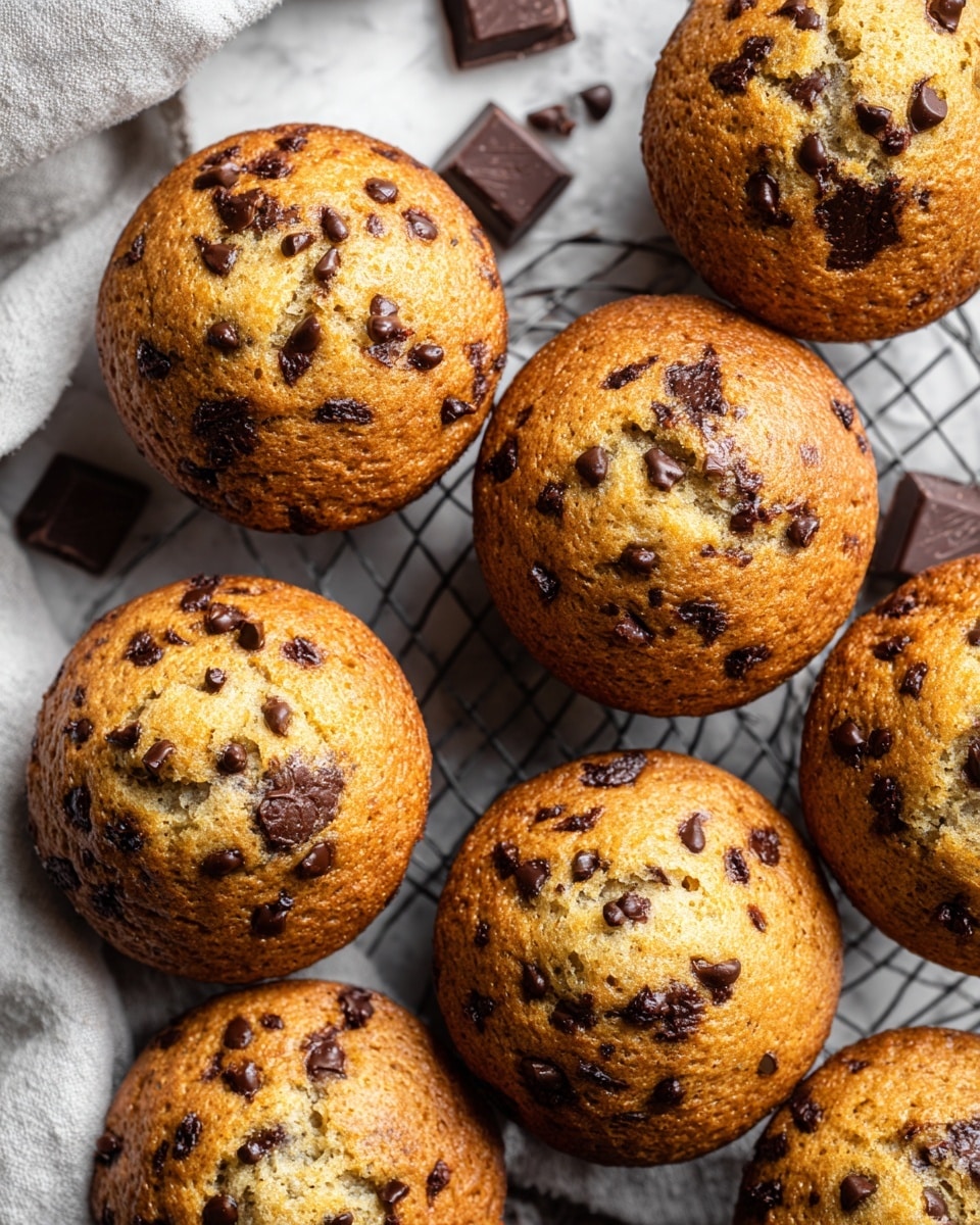 Oatmeal Banana Chocolate Chip Muffins Recipe - Recipe Image