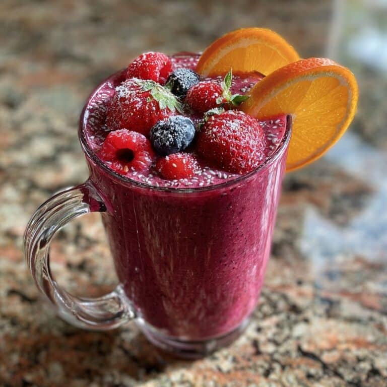 Mixed Berry Smoothie Recipe