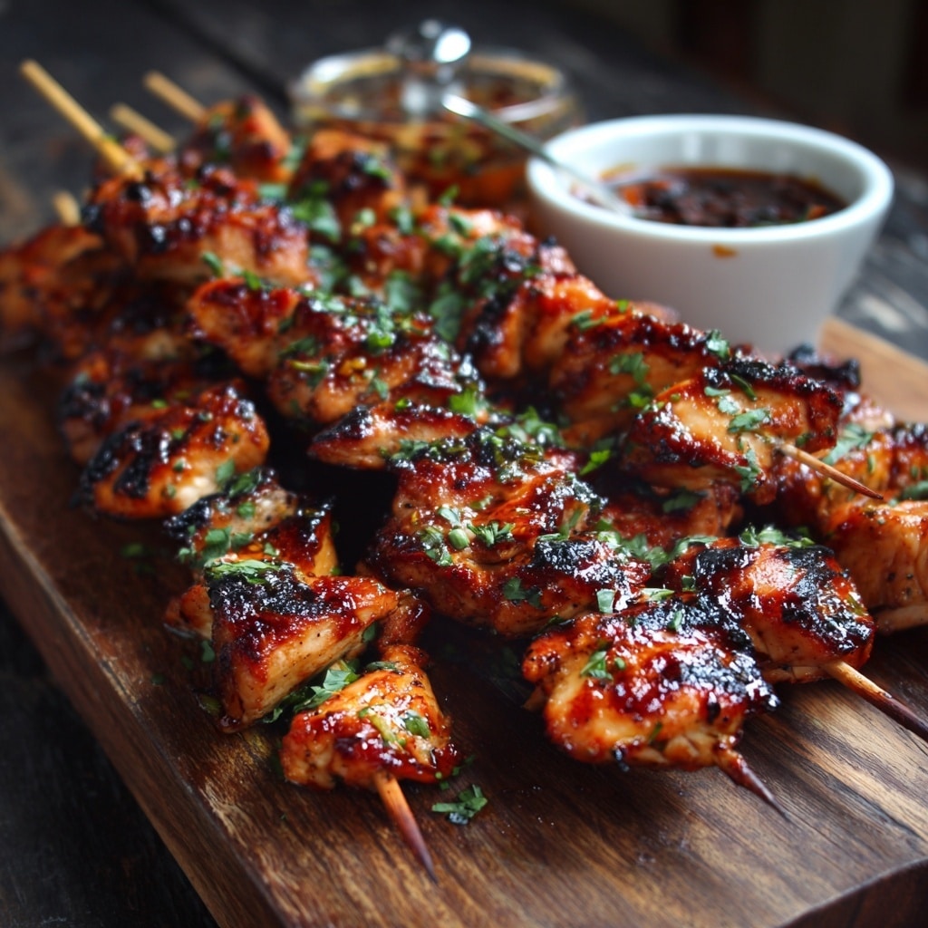 Honey Chipotle Chicken Skewers Recipe - Recipe Image