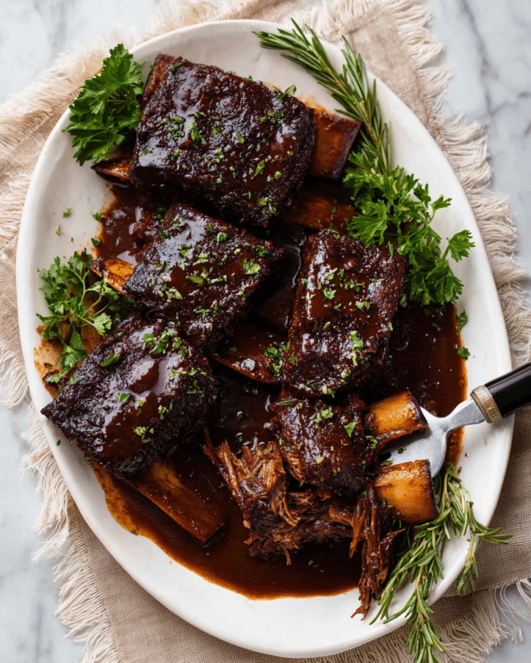 Braised Beef Short Ribs Recipe