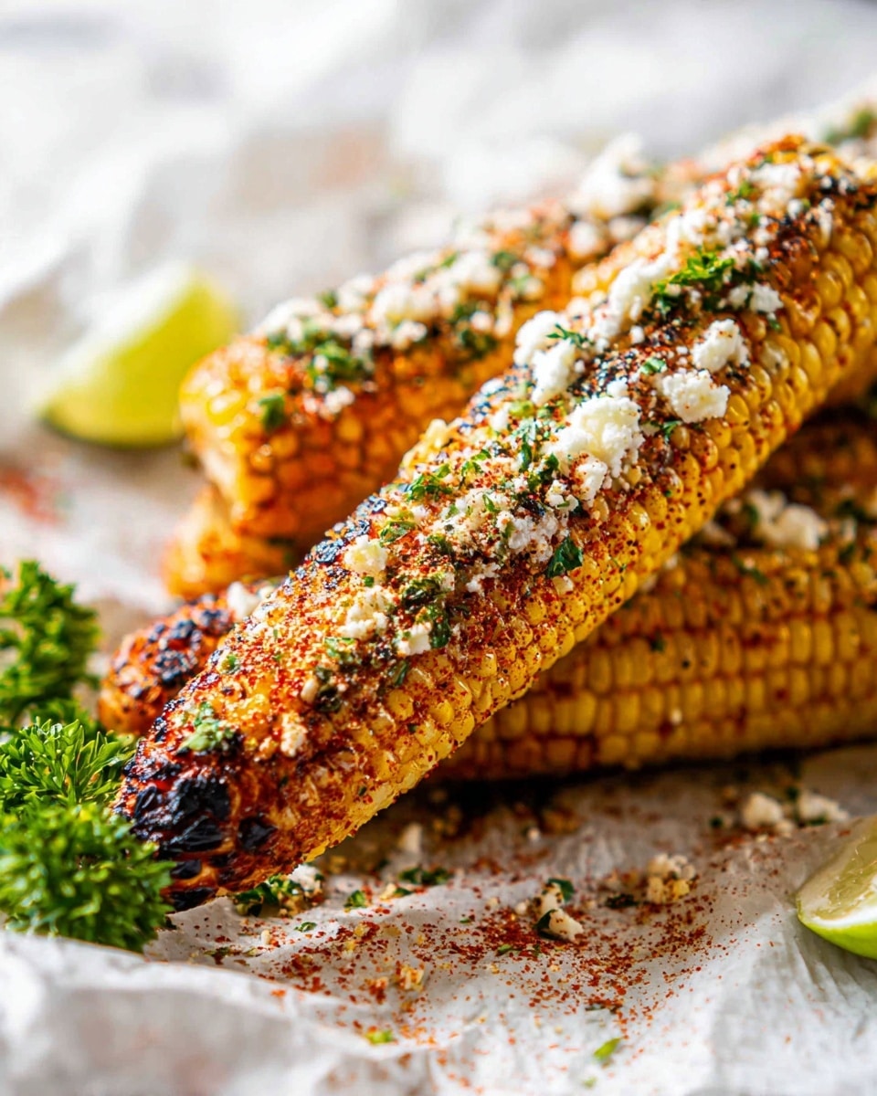 Cajun Corn On The Cob Recipe (Grilled, Baked, or Air Fryer) Recipe - Recipe Image