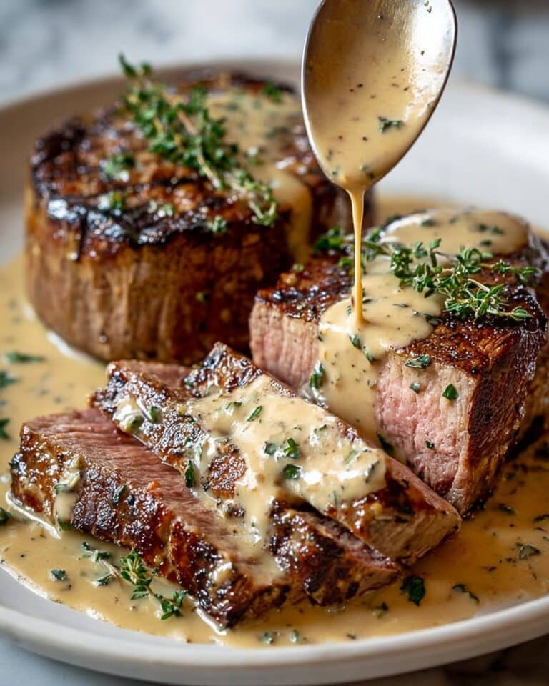 Pork Tenderloin with Dijon Cream Sauce Recipe