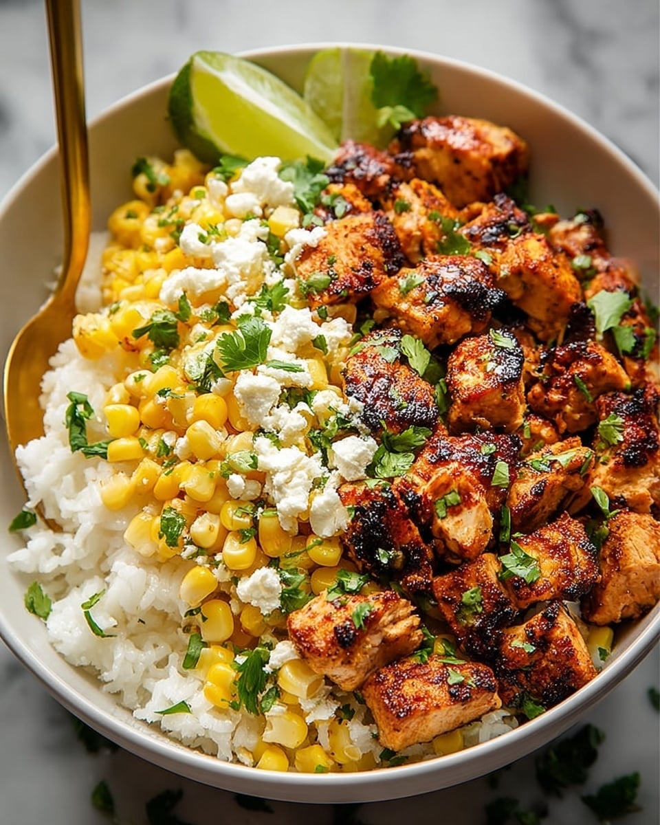 Street Corn Chicken Bowl: A Delicious & Easy Recipe - Recipe Image