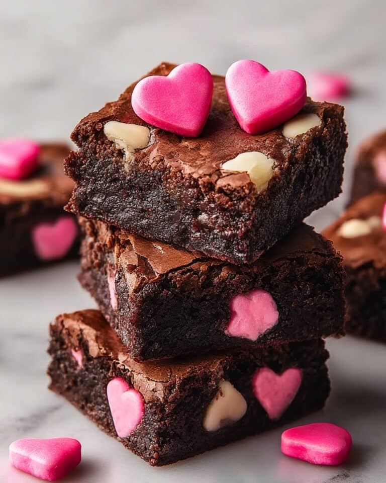 Valentine Brookies Recipe