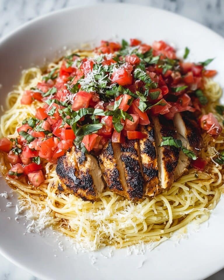 Bruschetta Chicken Pasta Recipe