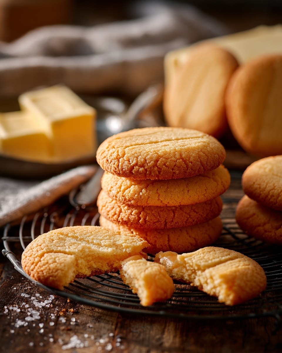 Coffee Butter Cookies Recipe - Recipe Image