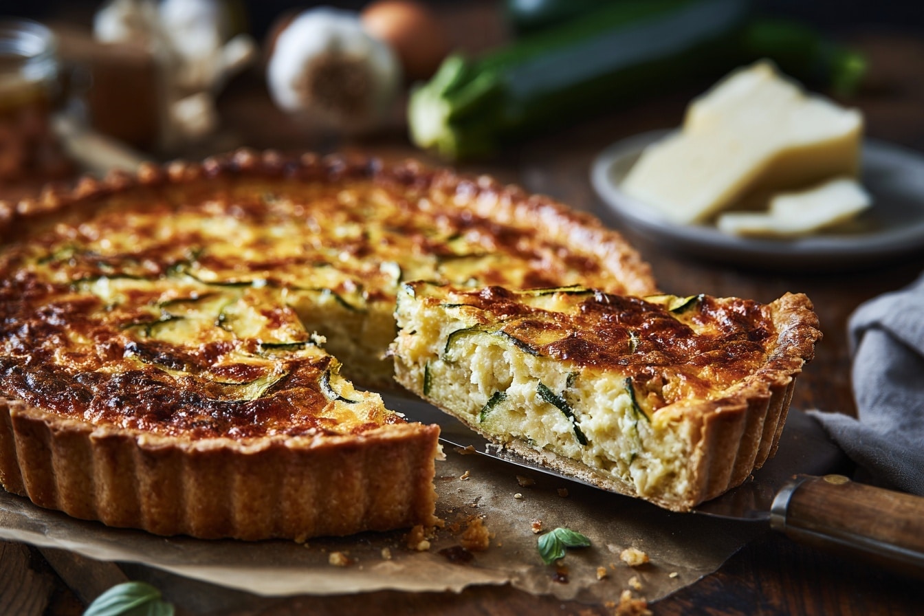 Asparagus, Feta & Dill Quiche Recipe - Recipe Image