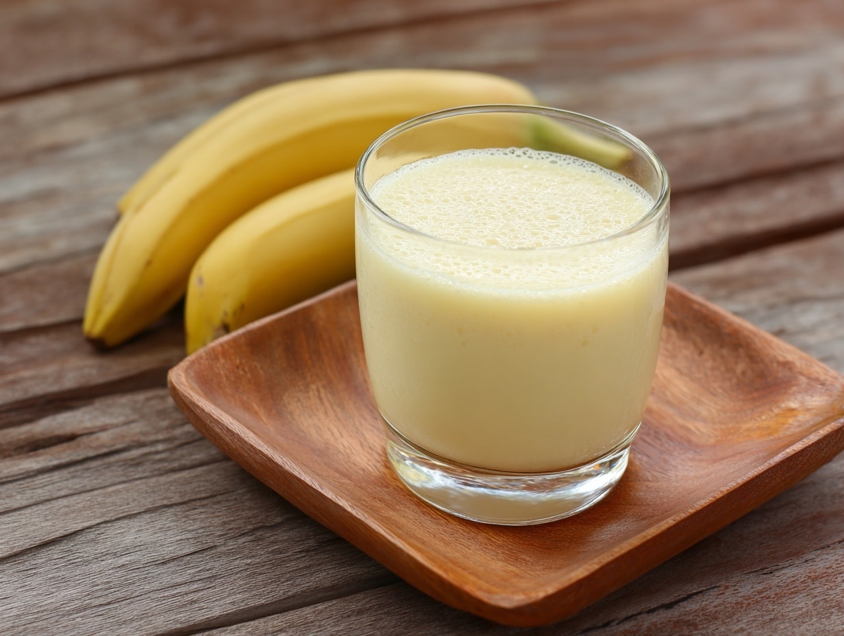 Korean Banana Milk Recipe - Recipe Image