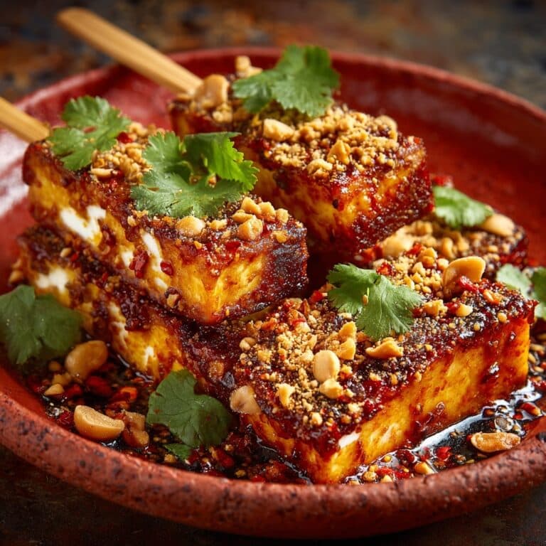 Baked Tofu with Peanut Sauce and Coconut-Lime Rice Recipe