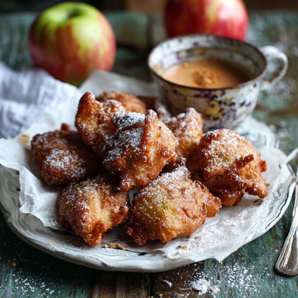 Irresistibly Moist Amish Apple Fritter Bread Recipe - Recipe Image