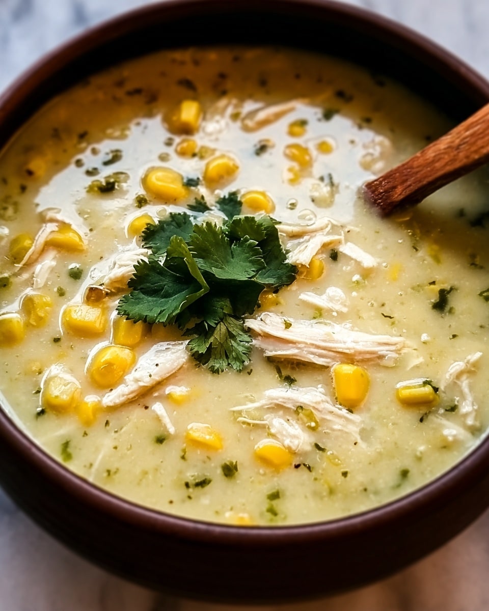 Green Enchiladas Chicken Soup Recipe - Recipe Image