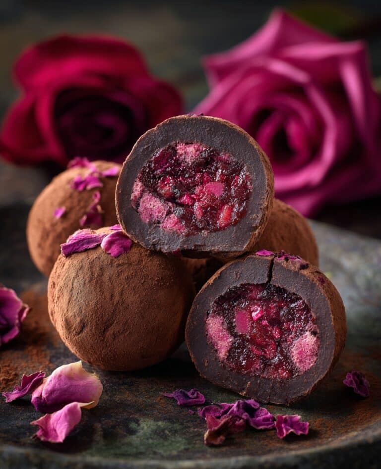 Chocolate Raspberry Truffles Recipe