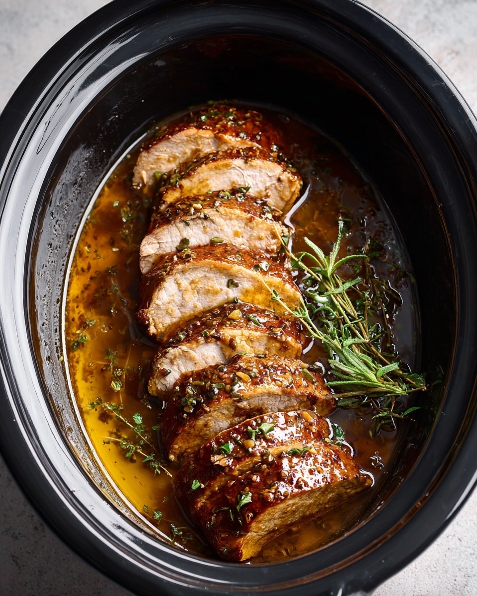 Garlic Butter Chicken Crockpot Recipe - Recipe Image