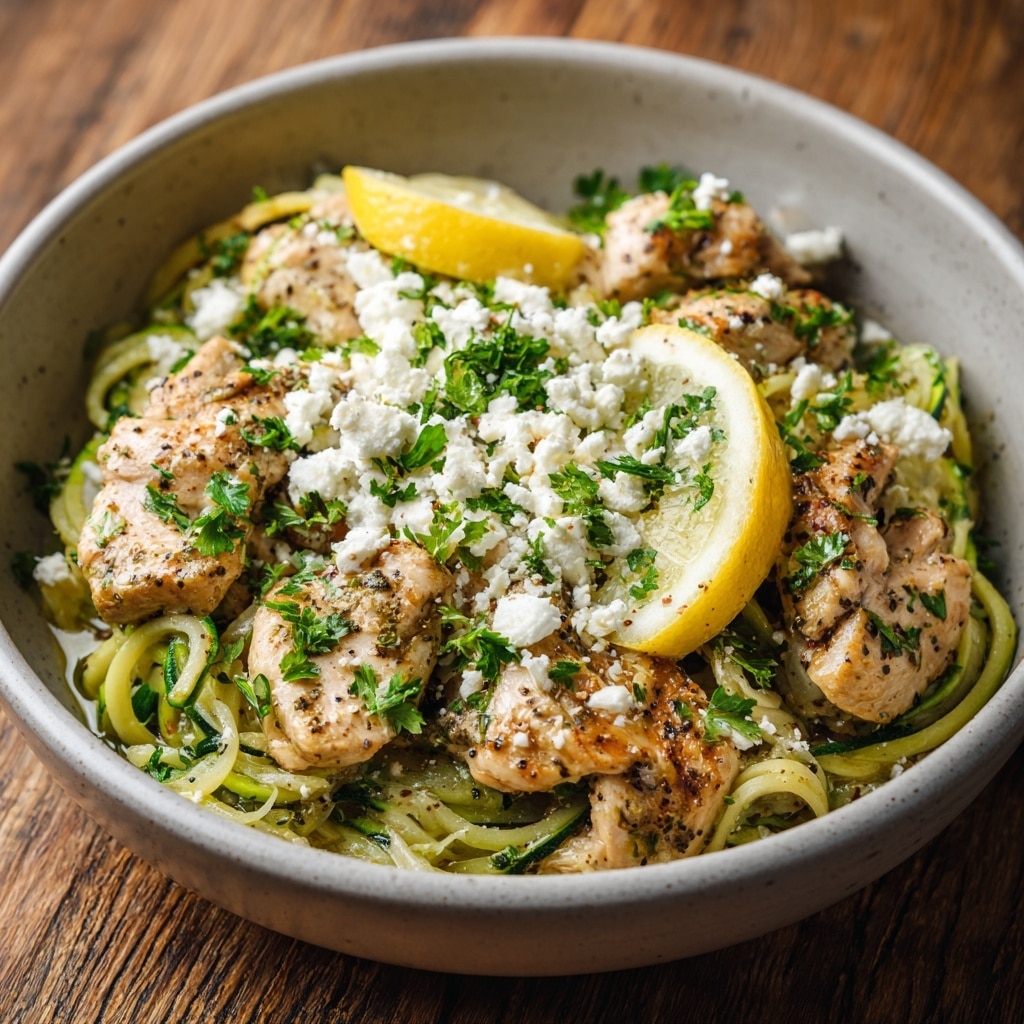Lemon Chicken Pasta Recipe - Recipe Image