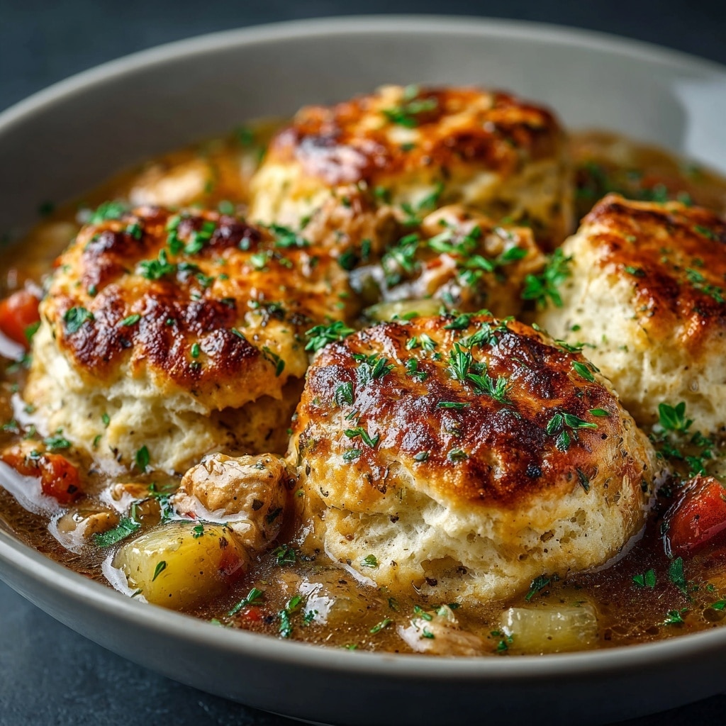 Waste-Nothing Chicken & Dumpling Stew Recipe - Recipe Image