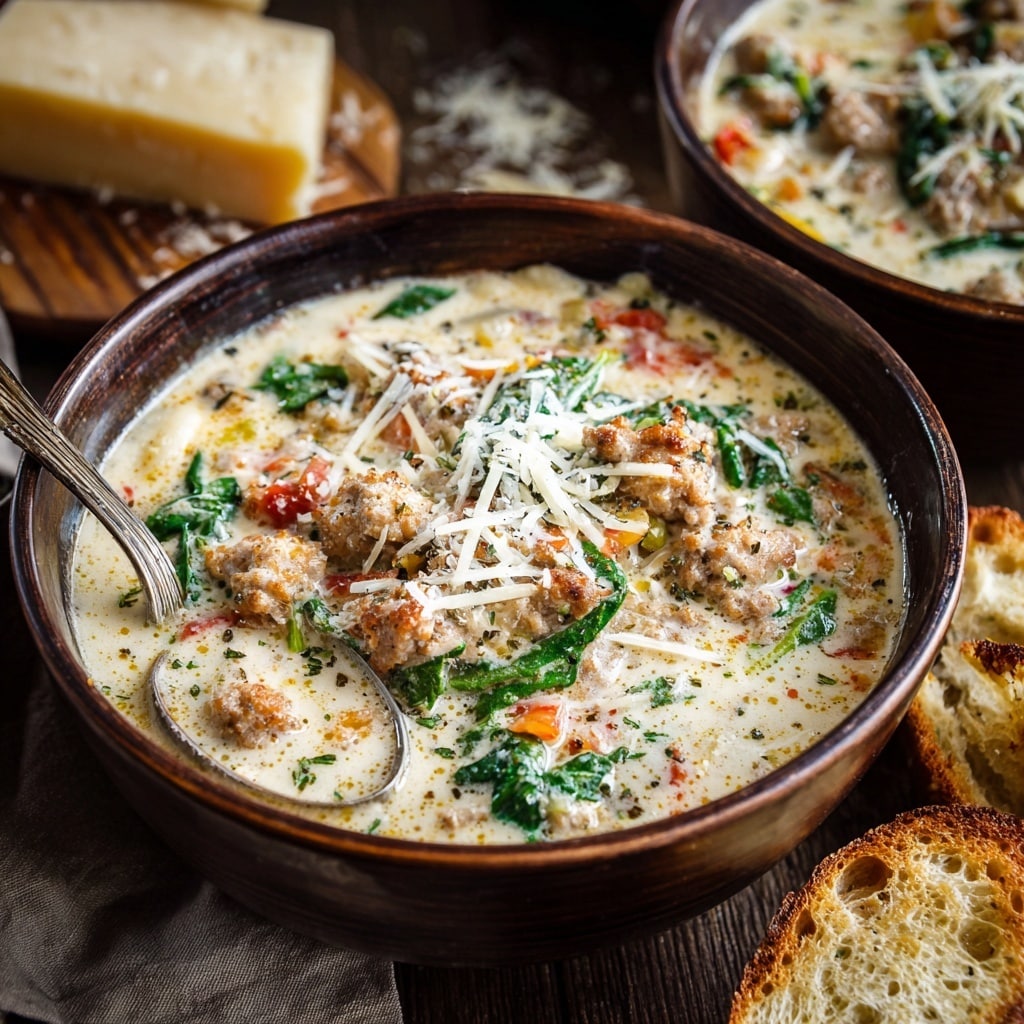 Easy Tuscan Ravioli Soup Recipe - Recipe Image