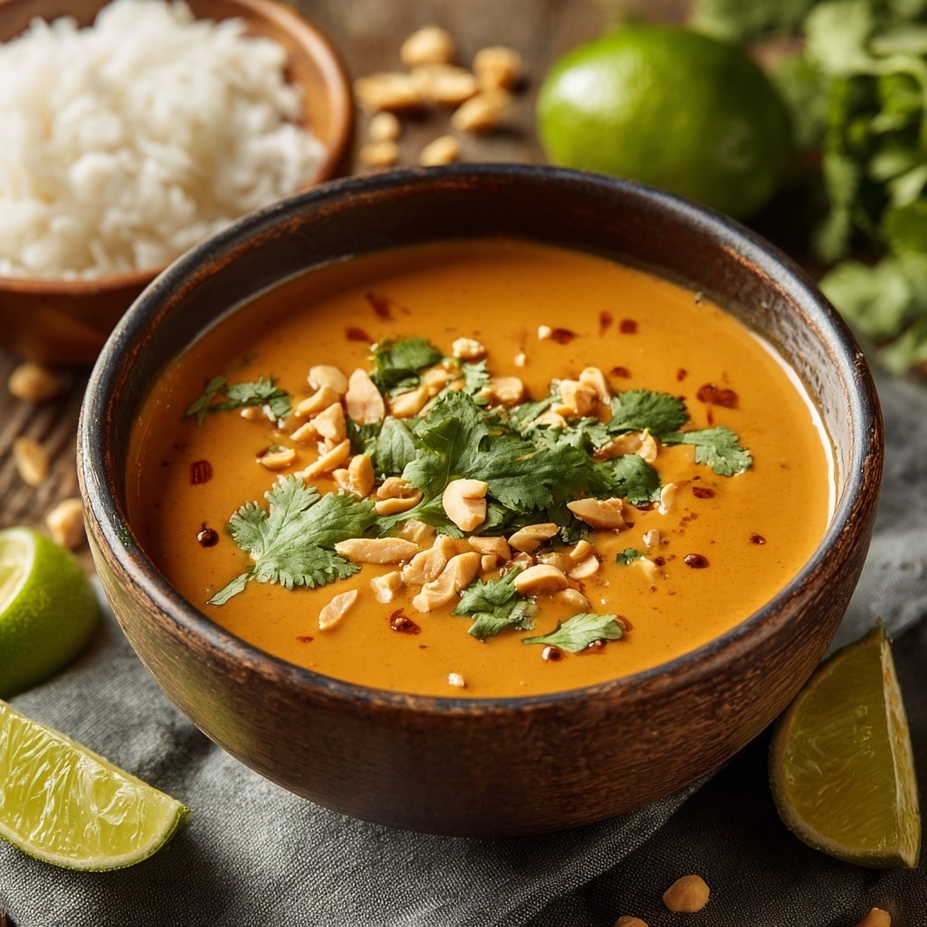 Thai Coconut Pumpkin Soup Recipe - Recipe Image