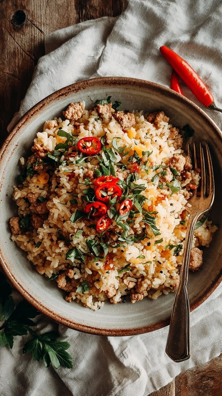 Cauliflower Fried Rice with Vegetables and Egg Recipe