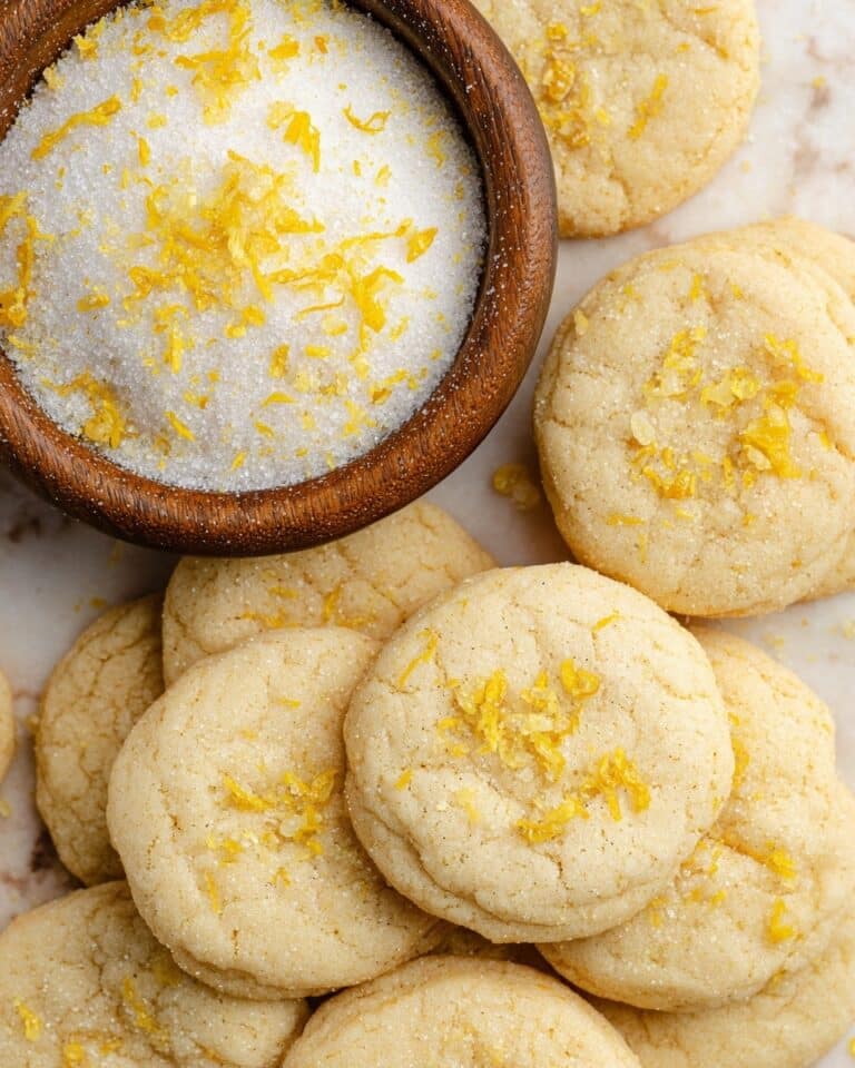 Soft & Chewy Lemon Cookies Recipe