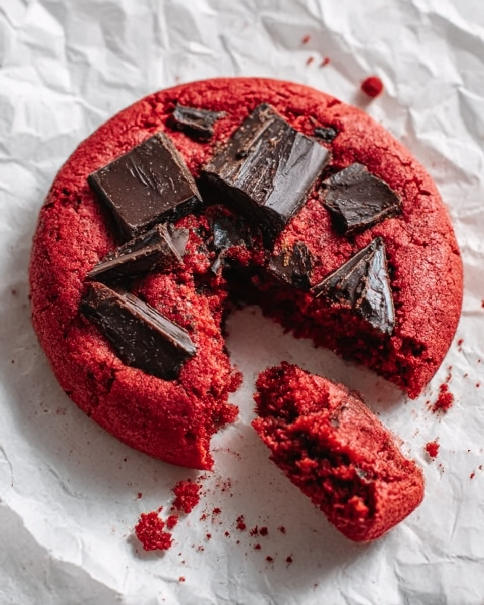 Homemade Red Velvet Oreo Cookies Recipe - Recipe Image