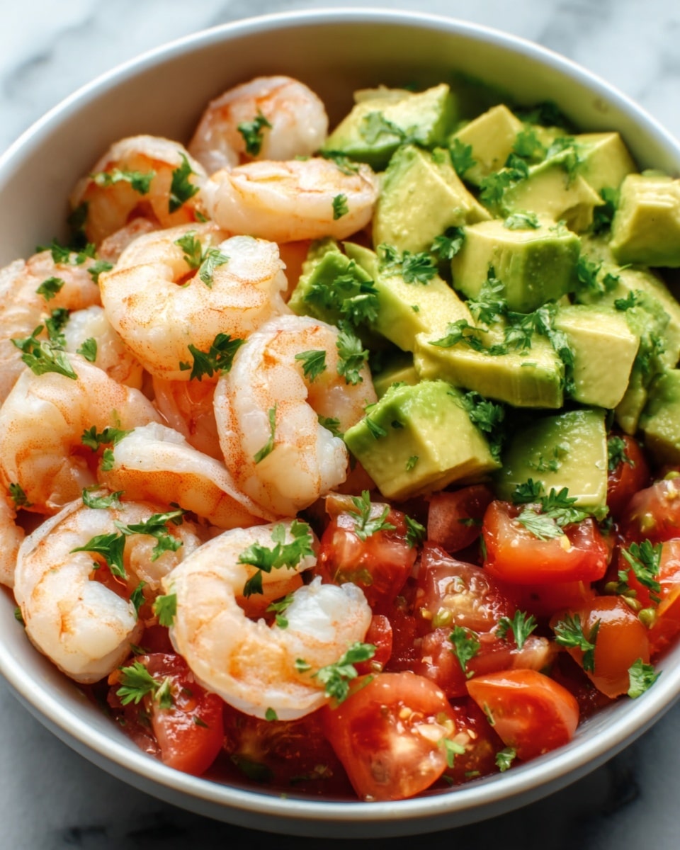 Avocado Salsa Shrimp Salad: Fresh, Zesty & Flavor-Packed! Recipe - Recipe Image
