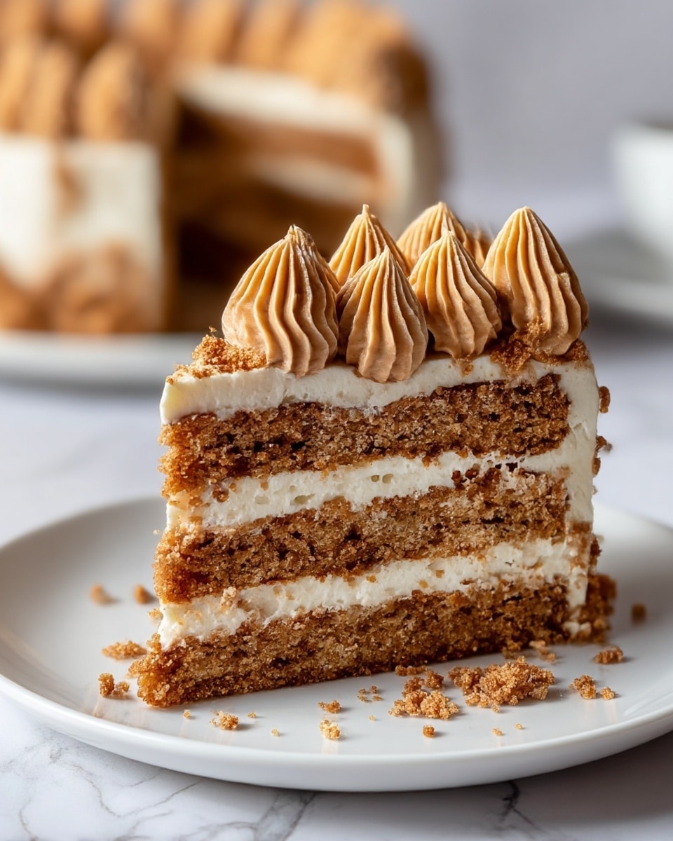Irresistible Biscoff Cake Recipe That Steals Hearts in 1 Bite Recipe - Recipe Image