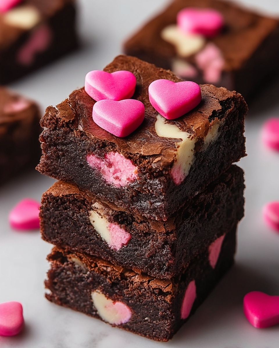 Valentine Brookies Recipe - Recipe Image