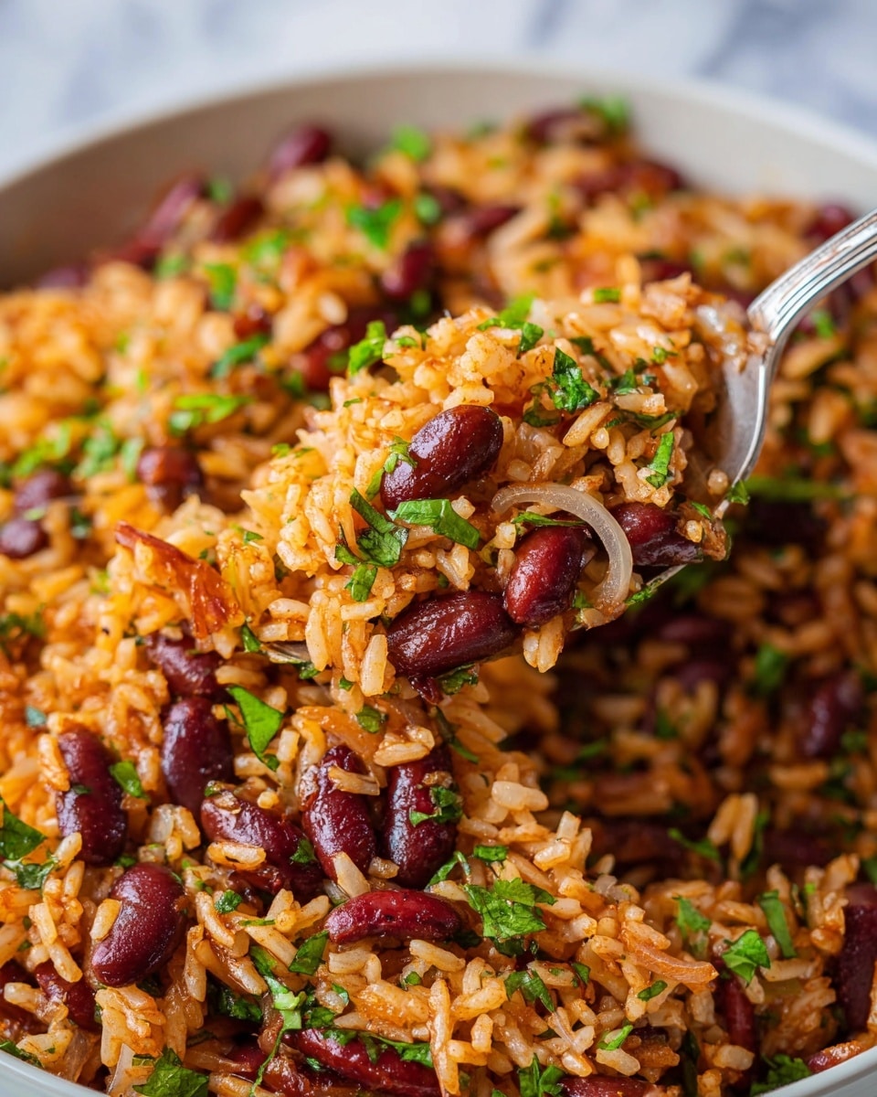 Kidney Beans and Rice Skillet with Shawarma Spices Recipe - Recipe Image