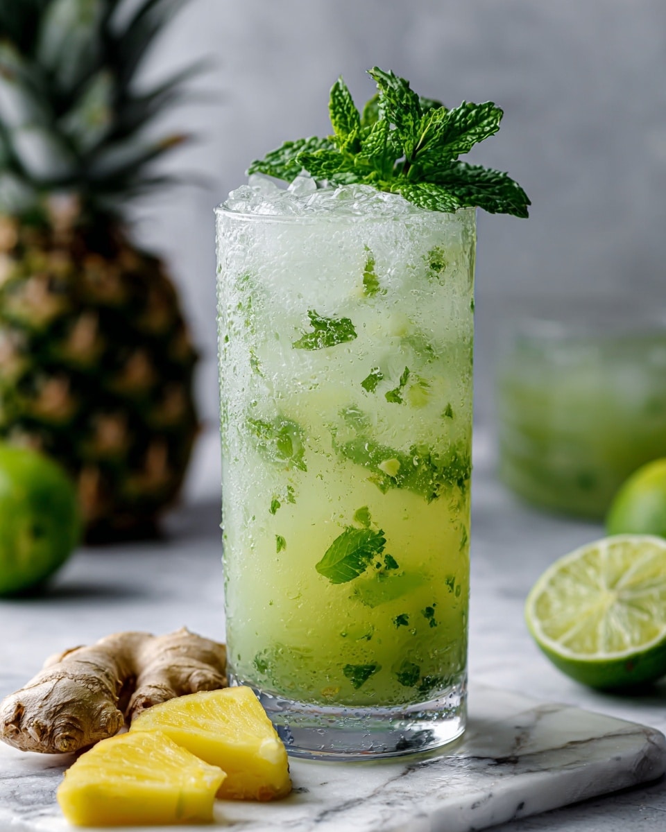 Pineapple Cucumber Agua Fresca Recipe - Recipe Image