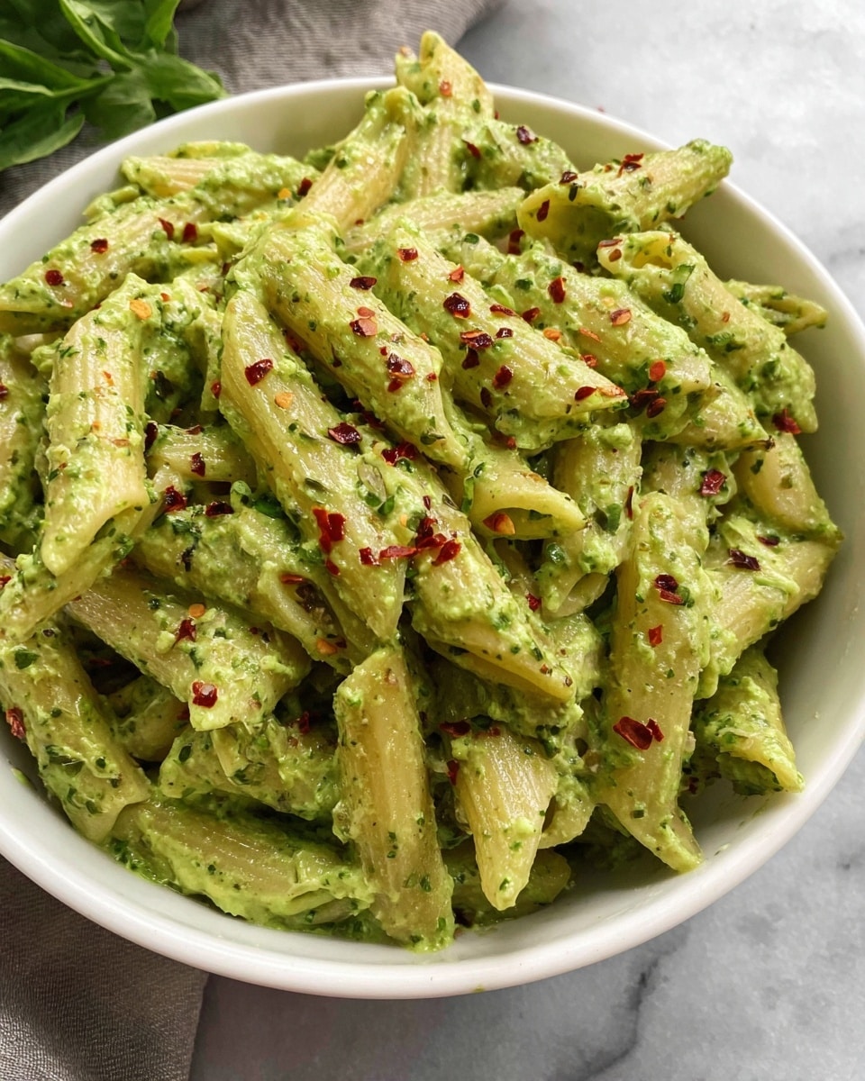 Creamy Avocado Pasta Recipe - Recipe Image