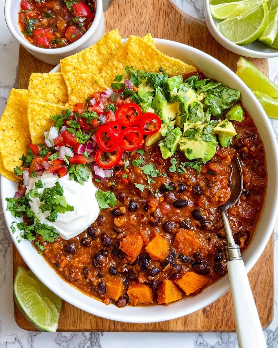 Black Bean Soup with Chipotle and Lime Recipe - Recipe Image