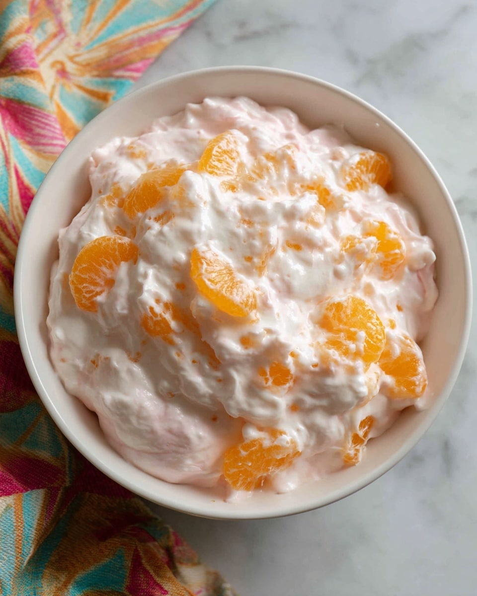 Orange Fluff Salad Recipe - Recipe Image