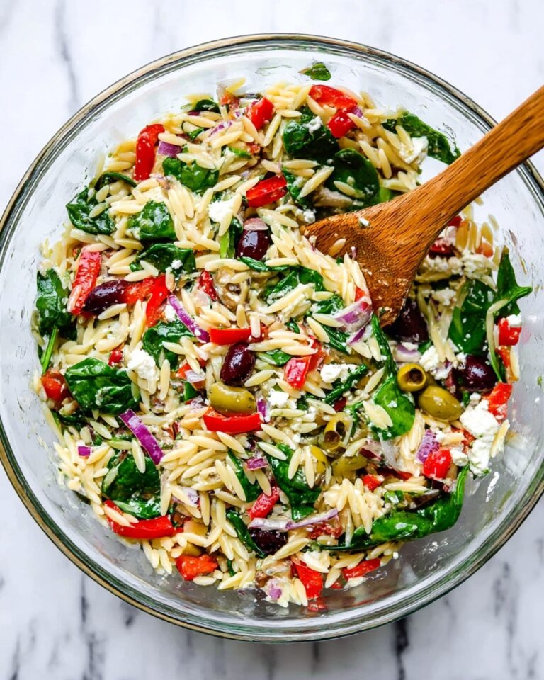 Mediterranean Orzo Salad Recipe