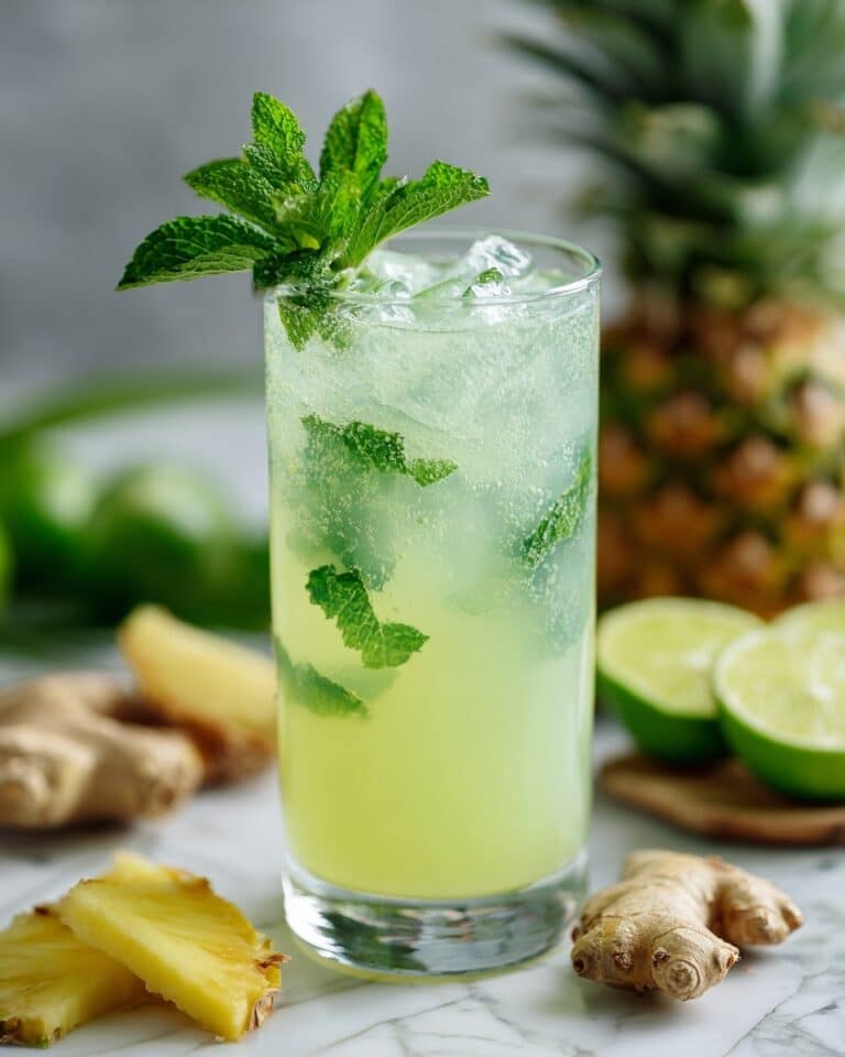 Pineapple Cucumber Agua Fresca Recipe