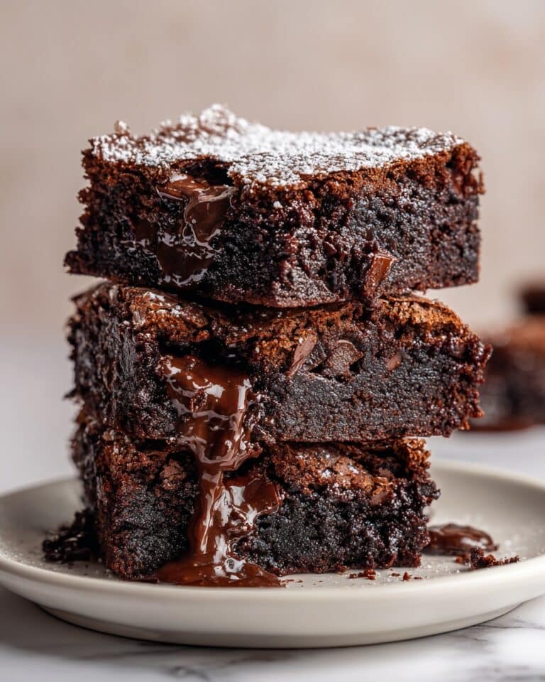 Chocolate Lava Brownies Recipe