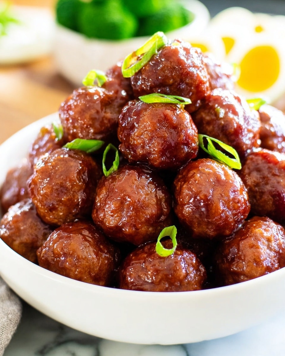 Grape Jelly Meatballs Recipe - Recipe Image